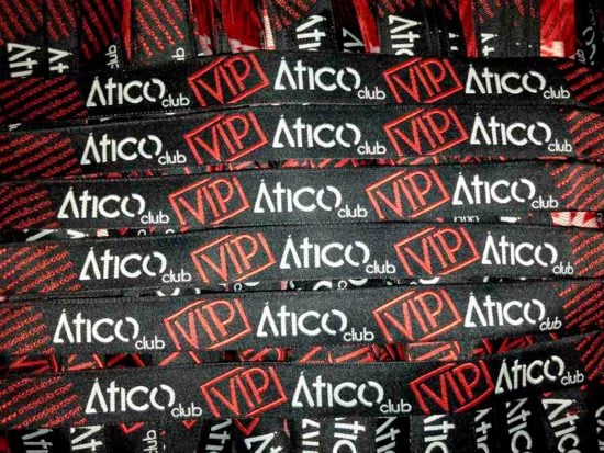 Pulseras-Para-Fiestas-Ático-Club-VIP--Pulseras-de-Tela-Personalizadas-Pulseras-Tejidas