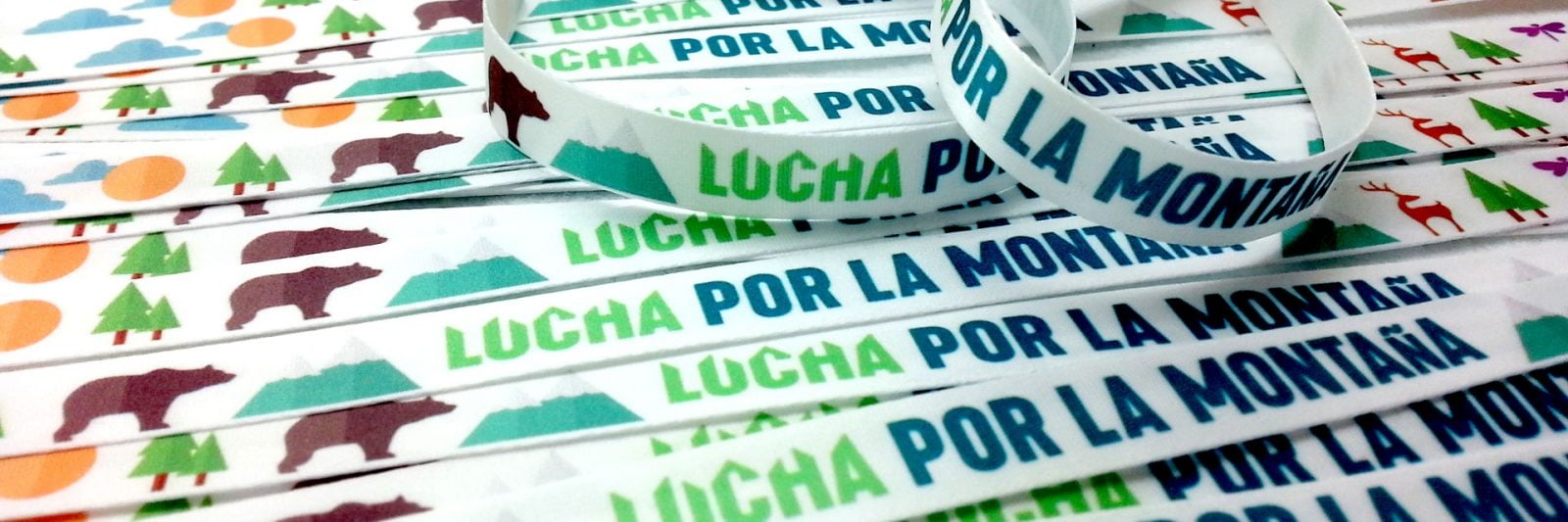Pulseras-de-tela-con-frases-LUCHA-POR-LA-MONTAÑA