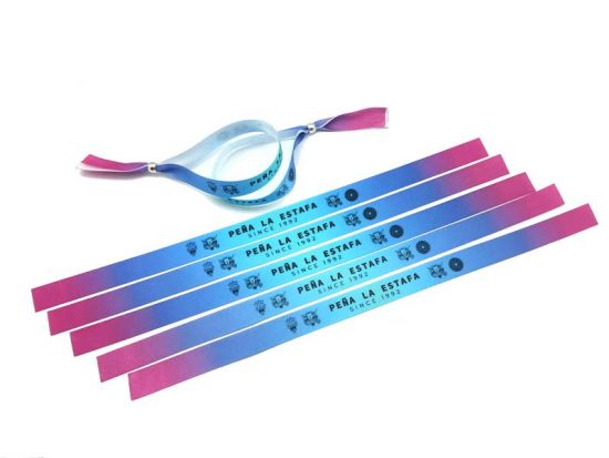 pulseras-de-tela-sublimadas-pulseras-para-eventos-peña-la-estafa-pulseradetela-es