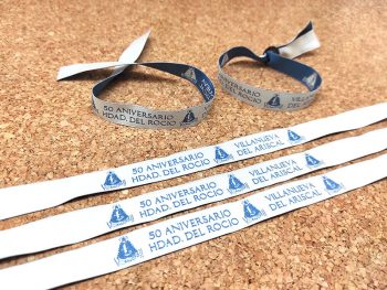 pulseras-de-tela-personalizadas-tejidas-50-aniversario-hdad-del-rocio-pulseradetela_es-
